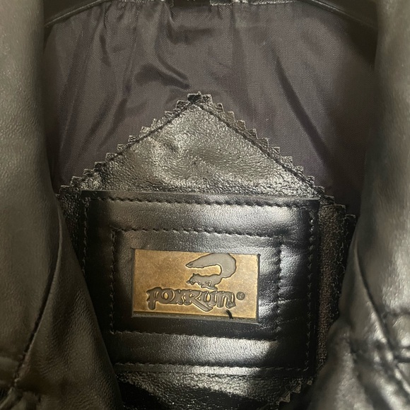 FoxRun leather vest. Size medium. - Picture 4 of 4